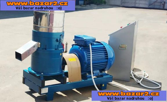 Peletovaci lis krmiva/zemědělského odpadu  37 kW+ měkký start