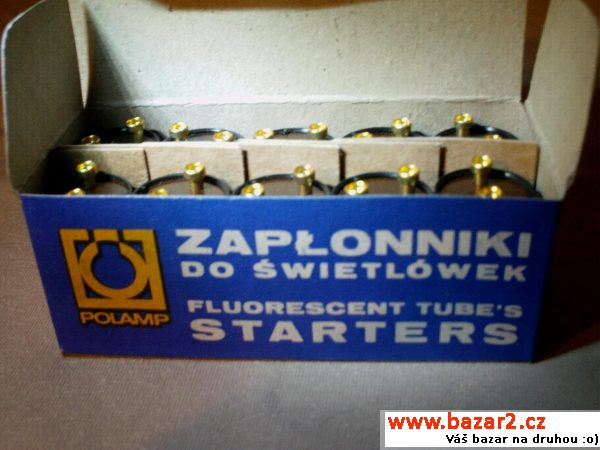 Zářivkové startery dvojkolíčkové