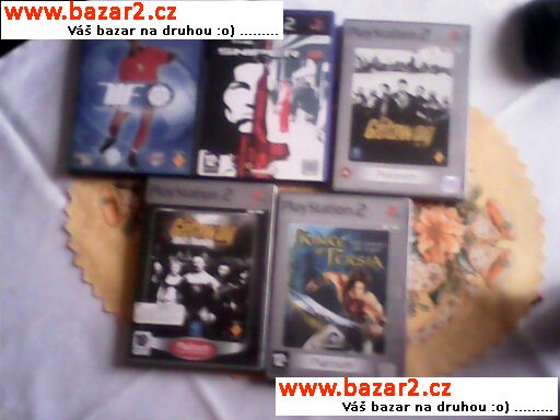 PS2 konzole ovladace a hry