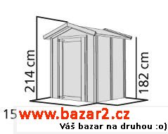 Zahradní domek Karibu Felin 2