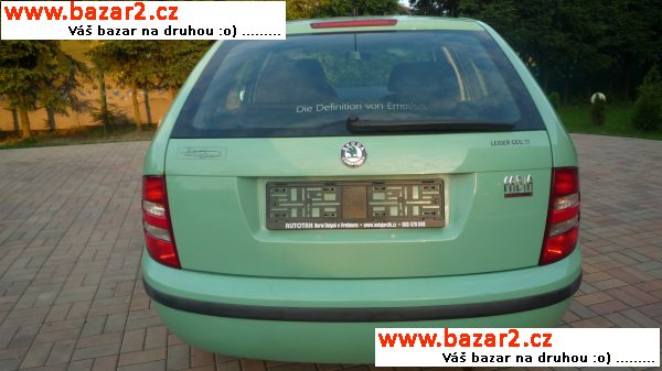 Škoda |Fabia 1.4 55 Kw 16 V 2001 benzín.