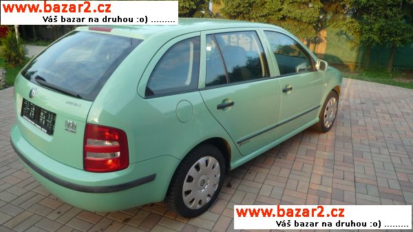 Škoda |Fabia 1.4 55 Kw 16 V 2001 benzín.