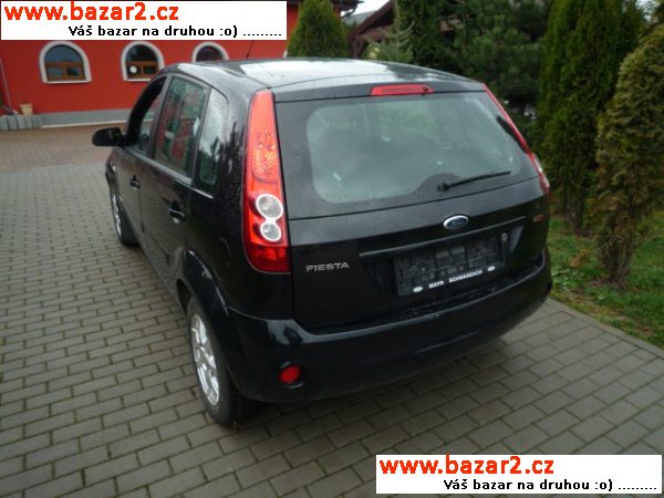 Ford Fiesta 1.25 Ghia 2008 havarovaná pojízdná 