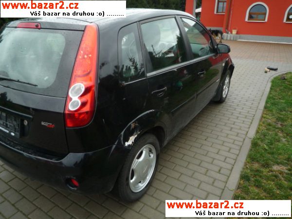 Ford Fiesta 1.25 Ghia 2008 havarovaná pojízdná 
