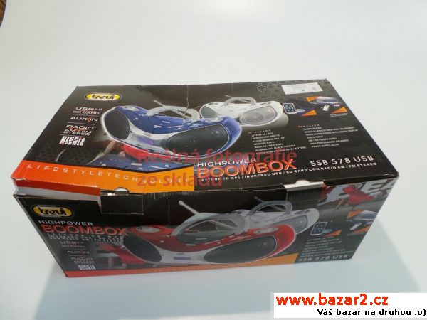 Radiomagnetofon s CD Trevi SSB 578
