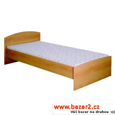 Nová jednolůžková postel 90x200 Buk