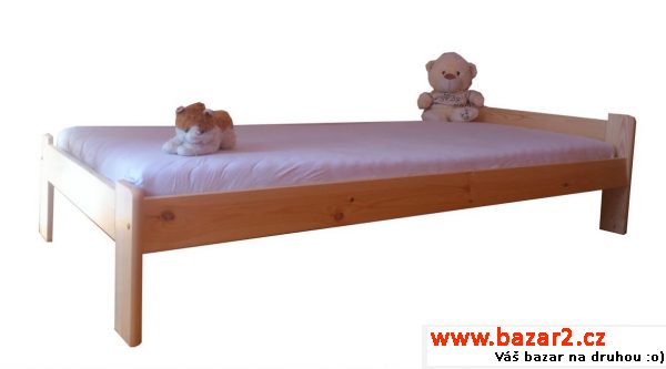 Nová masivní postel 90x200 + rošt