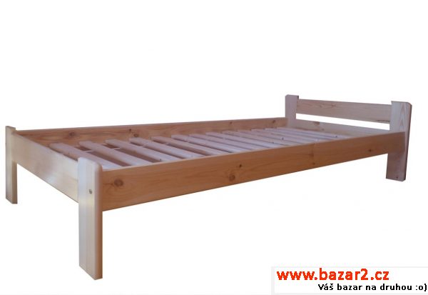 Nová masivní postel 90x200 + rošt