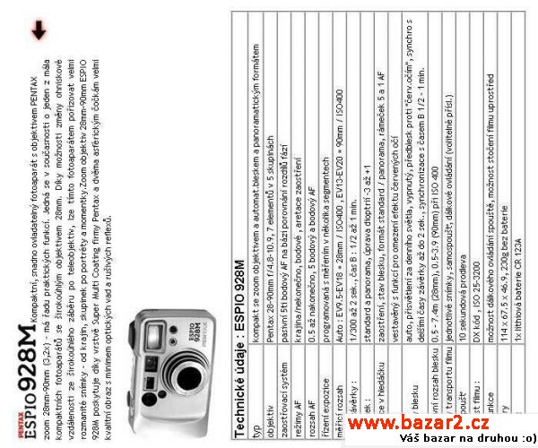 Pentax Espio 928M
