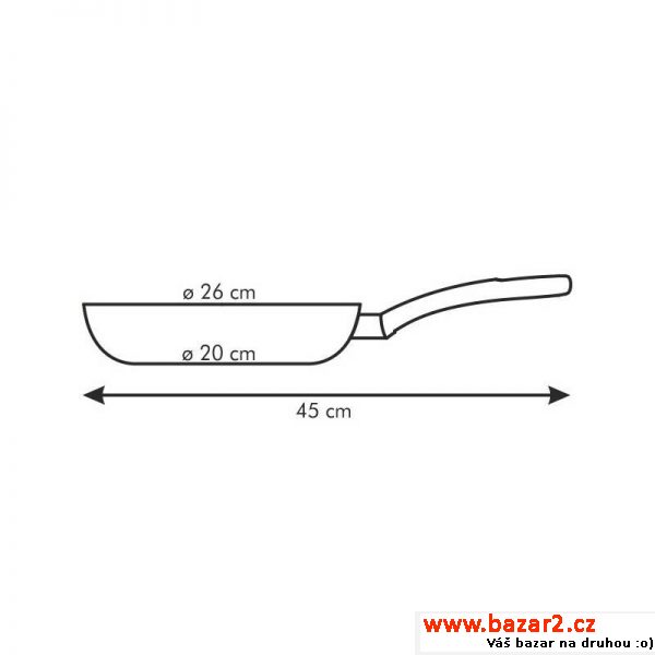 Tescoma Pánev eco Presto průměr 26 cm
