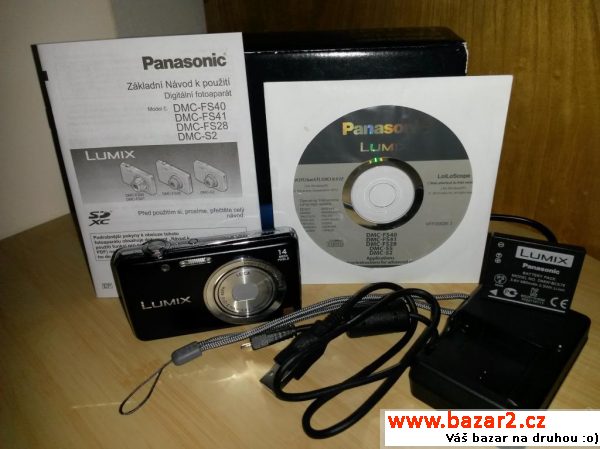 Panasonic Lumix DMC-FS40 v záruce!