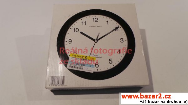 Hodiny Conrad DCF analogové nástěnné 25cm