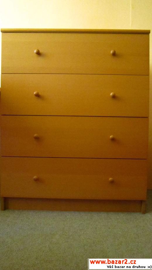 Komoda se čtyřmi zásuvkami Ikea