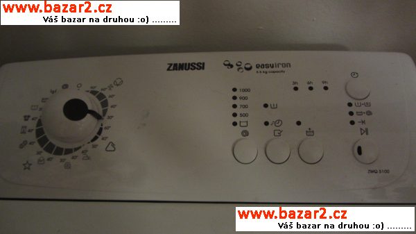 pračku Zanussi,max. 10 x použitá, pozůstatek !PC 7200kč,prodejní cena 3 500kč.