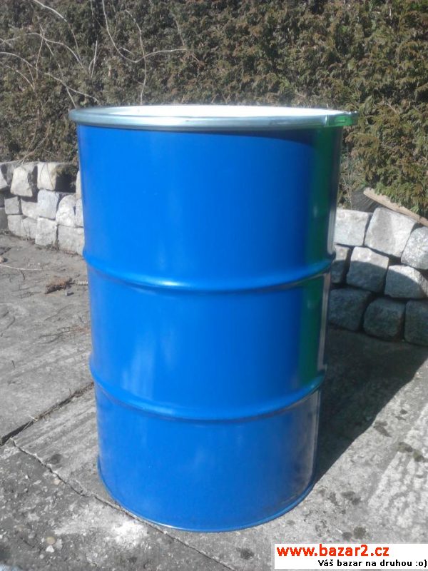 Plechový sud 200l