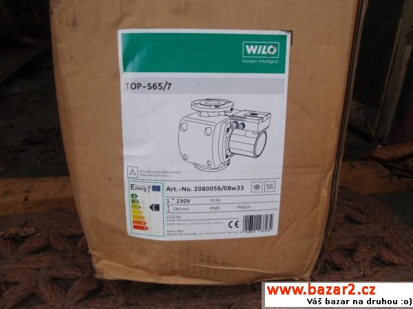 Nové čerpadlo Wilo Top-S 657