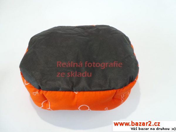 Samohýl Pelech 8 hran oranžovo/bílý