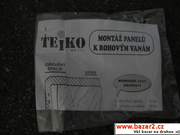 Krycí panel TEIKO pro rohovou vanu