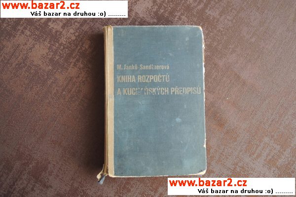 Kniha rozpočtů a kuchařských předpisů (1925)