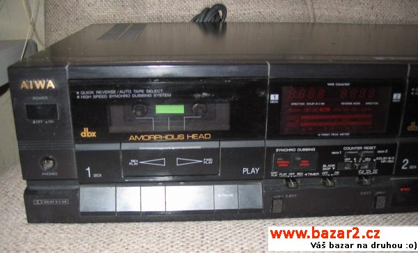 Aiwa double deck