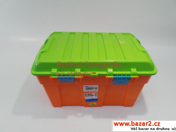 Box s víkem WHAM, 50l, oranžová