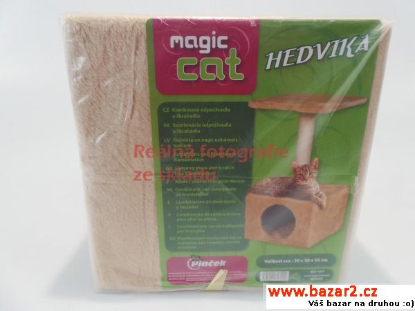 Odpočívadlo Magic cat Hedvika béžové