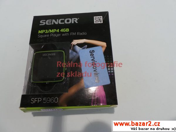 Přehrávač Mp3/Mp4  Sencor SFP 5960 4GB
