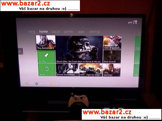 XBOX 360+120HDD+GTA.5 BEREPALENE HRY