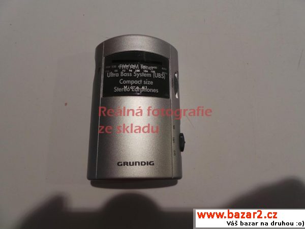 Radiopřijímač Grundig micro 61, kapesní