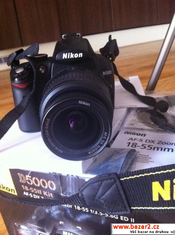 Nikon D5000 + objektiv 18-55 
