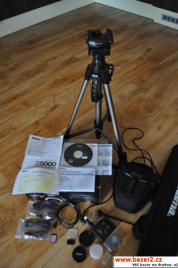 Nikon D5000 + objektiv 18-55 