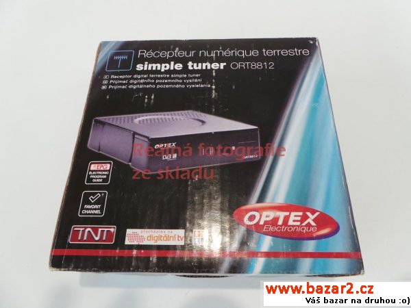 DVB-T přijímač set-top box Optex ORT 8812