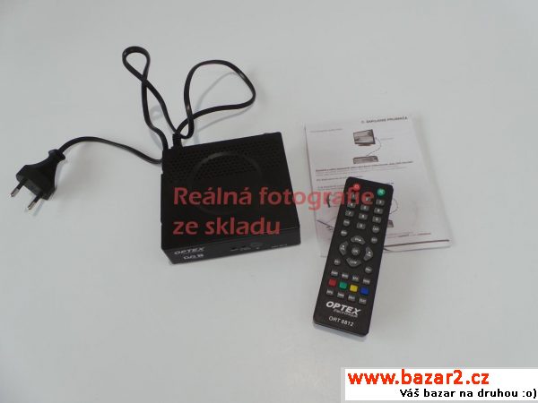 DVB-T přijímač set-top box Optex ORT 8812