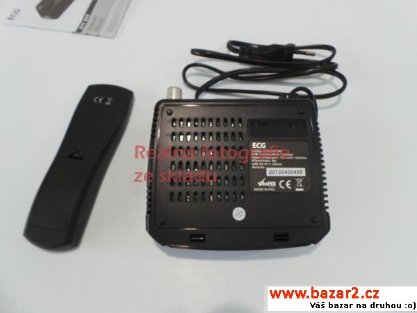 Miniaturní DVB-T přijímač Ecg DVT 860