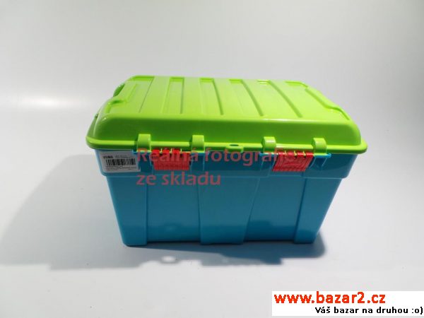 Box Wham s víkem 50l, tyrkysová