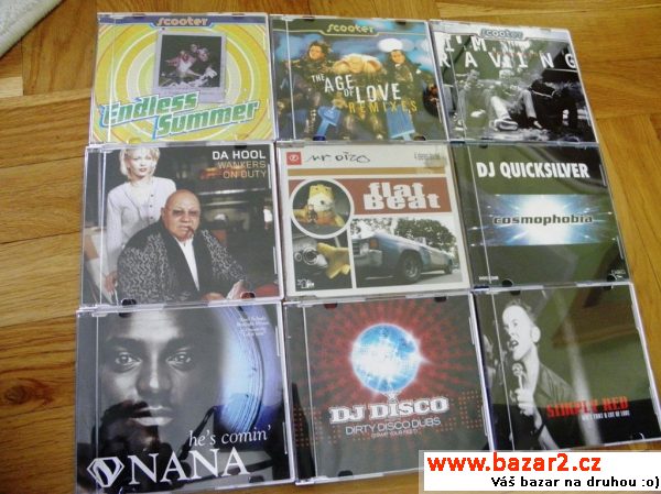CD singly (9 ks) různí interpreti