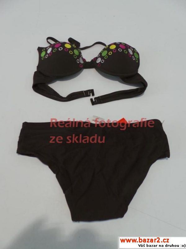Dámské plavky Admas dvojdílné hnědé