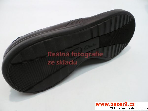 Pánské kožené boty Clarks černé