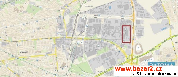 Pronájem zpevněné plochy 1000 m2 v Praze 10