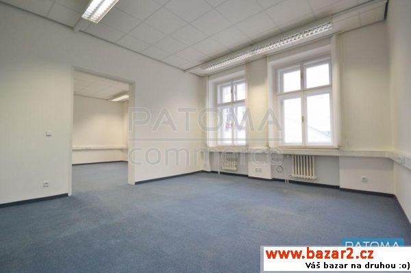 Pronájem kanceláří 151m2, Praha 1, ul. Růžová,