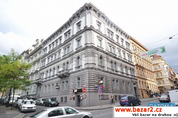 Pronájem kanceláří 293m2, Praha 1, ul. Mezibranská