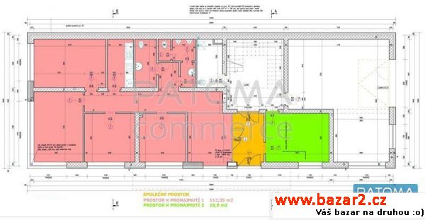 Pronájem novostavby kancelářských prostor 112 m2 v