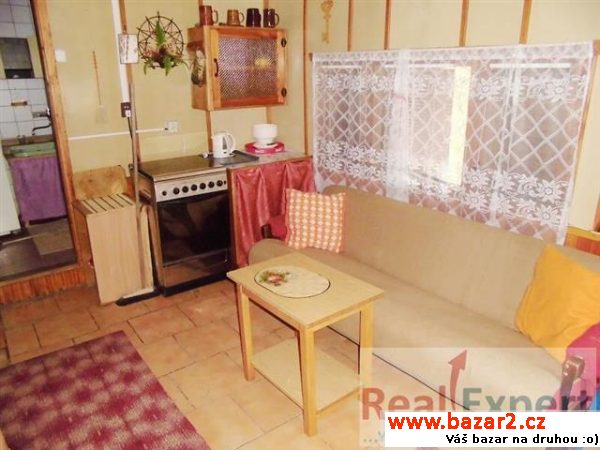 Prodej pěkné chaty 1+1, 50 m2, Nezabudice -