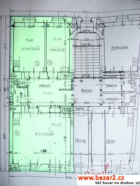 Pronájem přízemního nebytového prostoru, 85 m2,