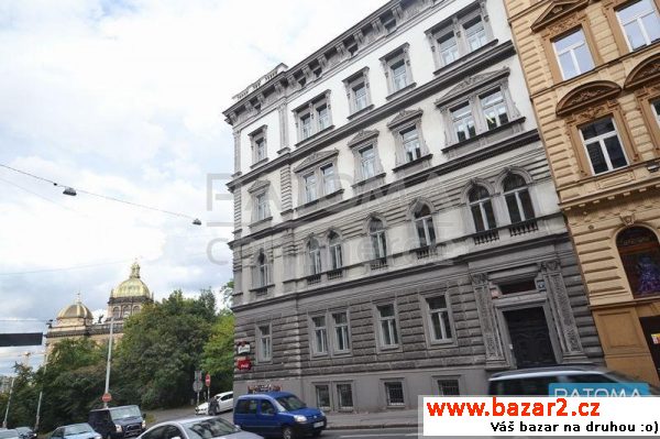 Pronájem kanceláří 164m2, Praha 1, ul. Mezibranská