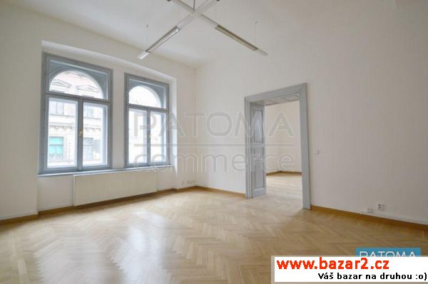 Pronájem kanceláří 164m2, Praha 1, ul. Mezibranská