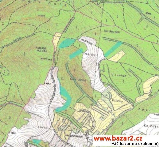 Lesní pozemky, 47593m2 v Tišnově, okres