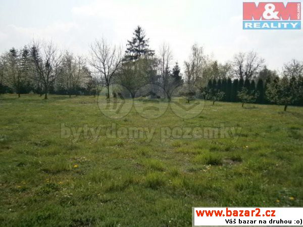 Prodej, stavební parcela, 1880 m2, Velké Hoštice,