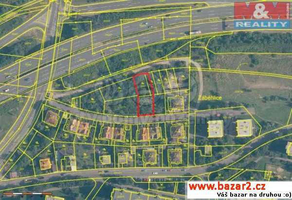 Stavební parcela, 600 m2, Praha 10 - Záběhlice