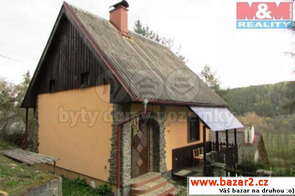 Prodej, chata 3+kk, 42 m2, Pláně.Prodej zděné
